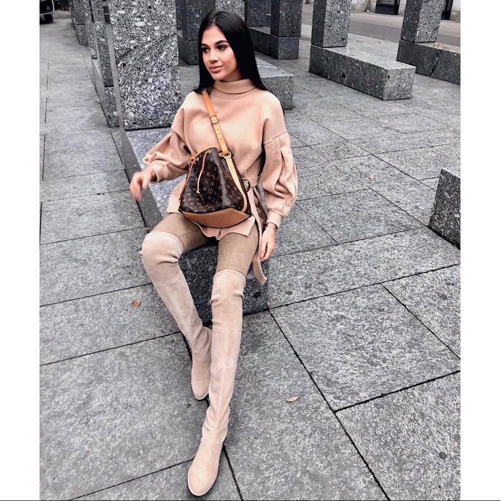 NEW Stuart Weitzman Lowland Suede Boots